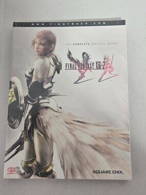 🎮 Final Fantasy XIII-2 Complete Official Guide | PS3 Xbox 360 Piggyback